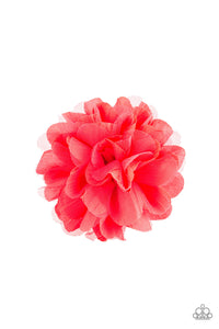 Paparazzi Accessories Awesome Blossom - Orange Hair Clip