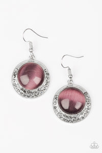 Paparazzi Accessories Gleam Away - Purple Earrings 