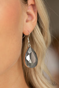 Paparazzi Accessories Limo Ride - Silver Earrings 