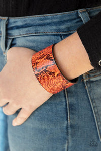Paparazzi Accessories Its a Jungle Out There - Orange Bracelet 