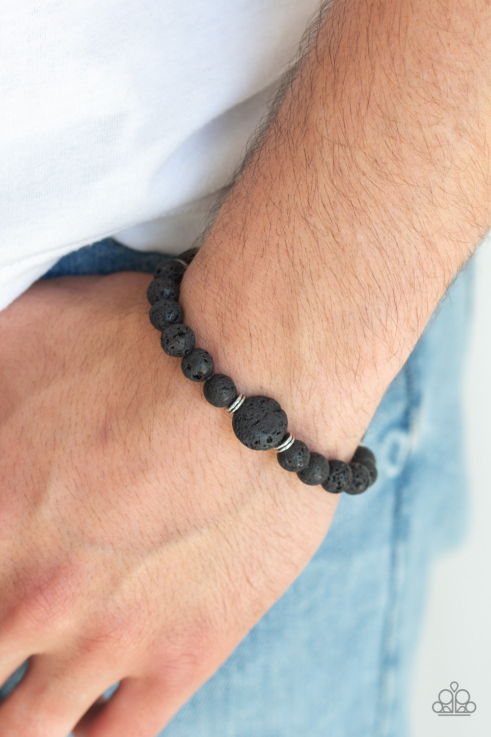 Paparazzi Accessories Providence - Black Bracelet 