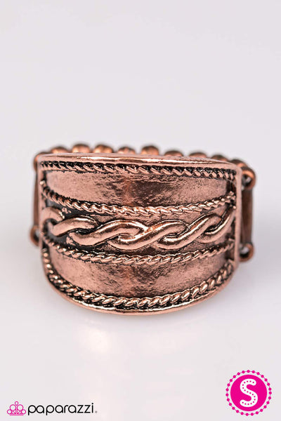 Paparazzi Accessories Find Your Adventure Copper Ring