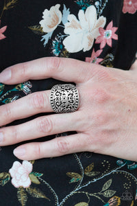 Paparazzi Accessories Floral Finale - Silver Ring