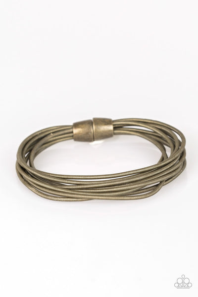 Paparazzi Accessories - Mainstream Maverick - Brass Bracelet