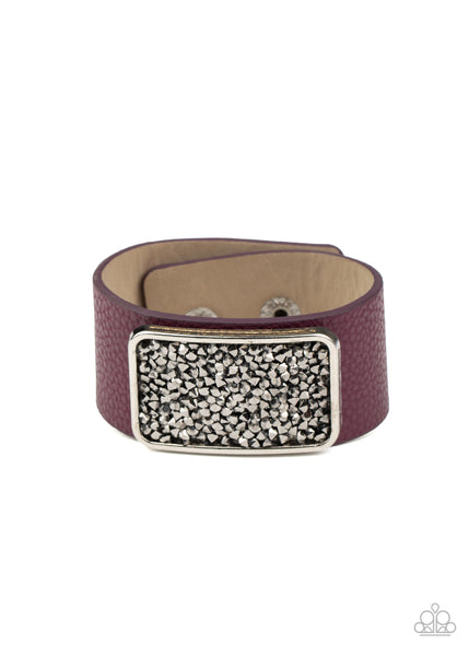 Paparazzi Accessories Interstellar Shimmer - Purple Bracelet 