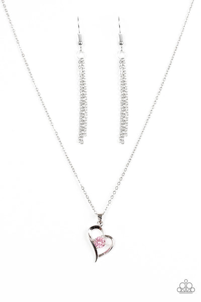 Paparazzi Accessories Always Be Mine - Pink Necklace 