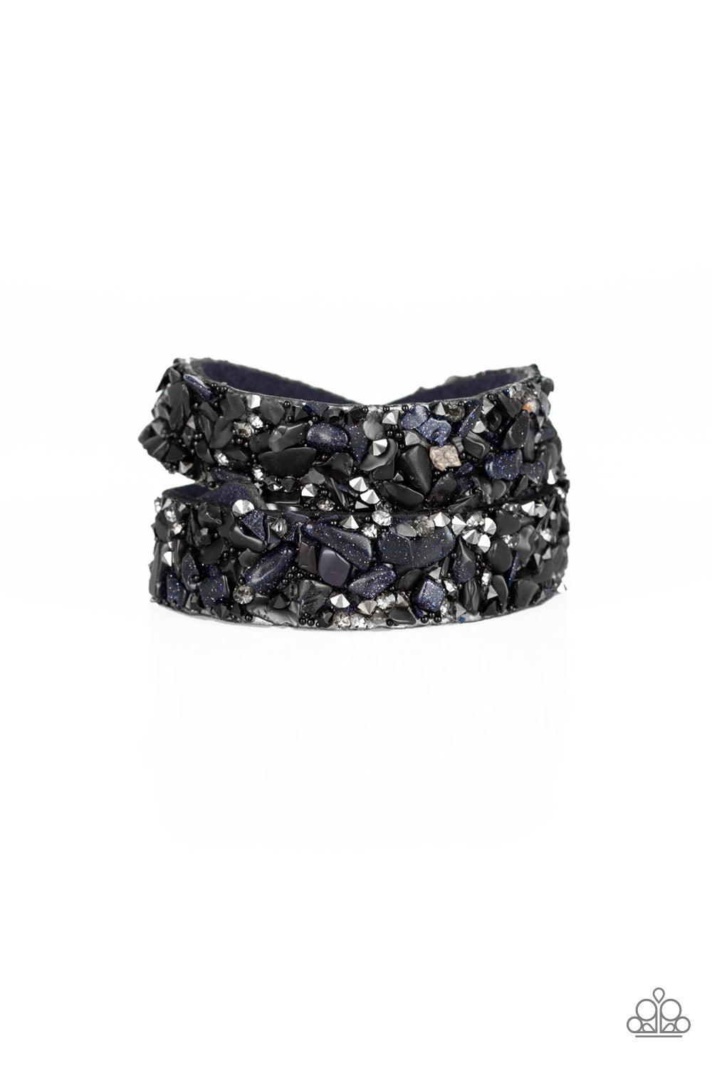 Paparazzi Accessories CRUSH Hour - Blue Bracelet 