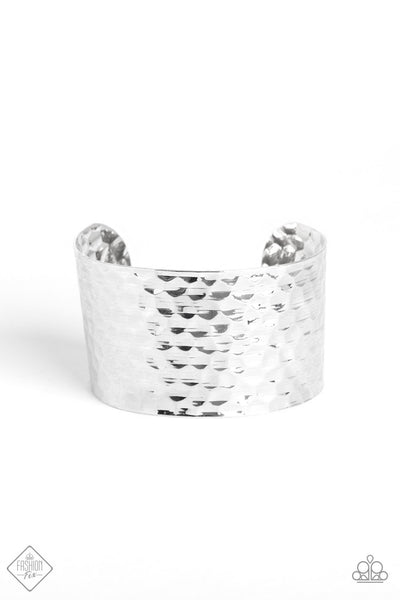 Paparazzi Accessories Simmering Shimmer - Silver Bracelet 