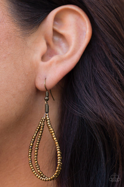 Paparazzi Accessories Brazilian Brilliance - Multi Necklace & Earrings 