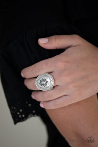 Paparazzi Accessories Down and OUTBACK - Silver Ring