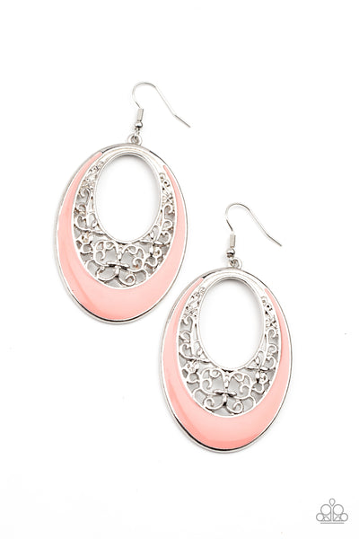 Paparazzi Accessories Orchard Bliss - Orange Earrings 