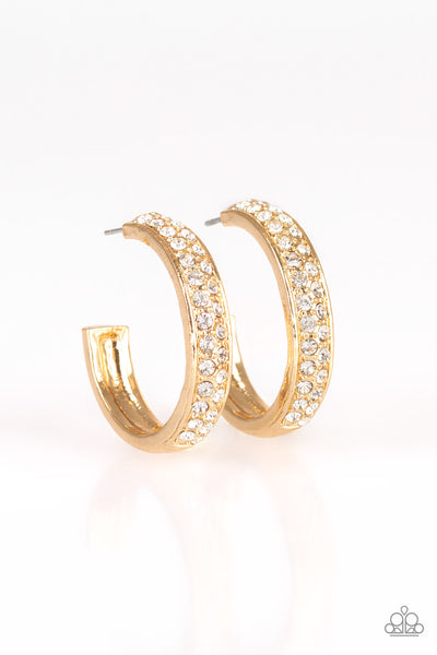 Paparazzi Accessories Cash Flow - Gold Earrings 