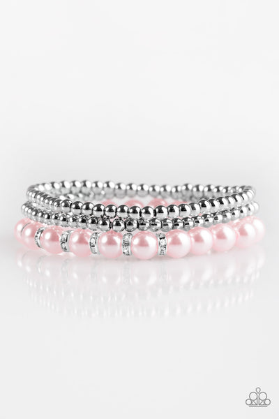 Paparazzi Accessories Perfect POSH-ture - Pink Bracelet 