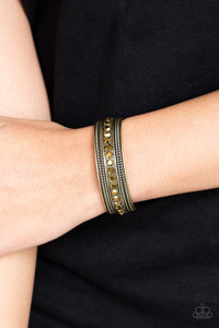 Paparazzi Accessories Empress Etiquette - Brass Bracelet 