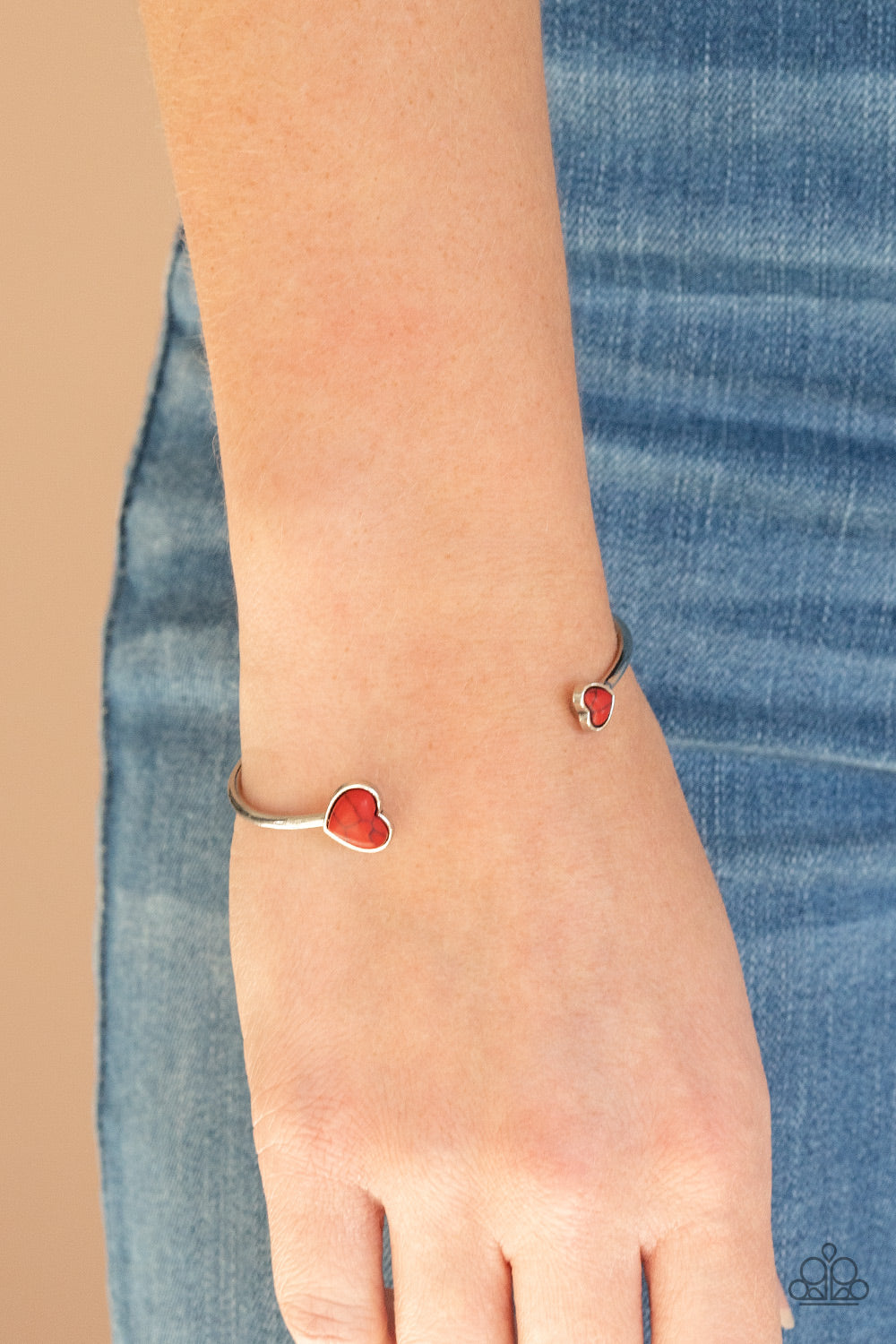 Paparazzi Accessories Romantically Rustic - Red Bracelet 