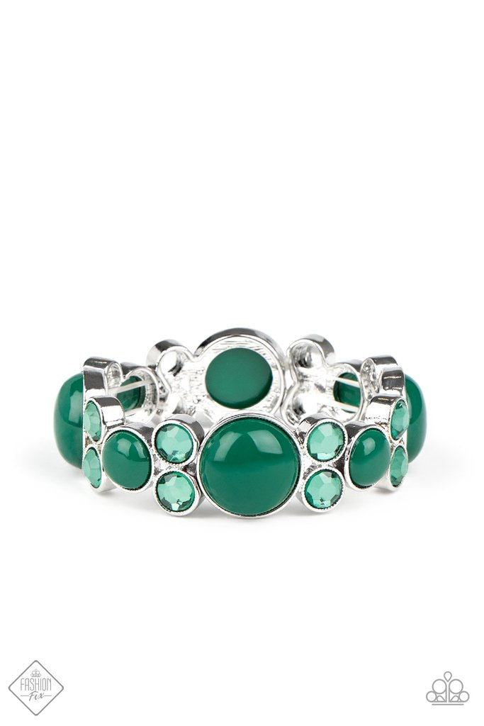 Paparazzi Accessories Celestial Escape - Green Bracelet 