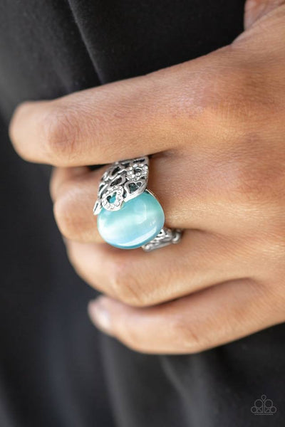 Paparazzi Accessories So In Love - Blue Ring