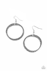 Paparazzi Accessories Wildly Wild-lust - Silver Earrings 