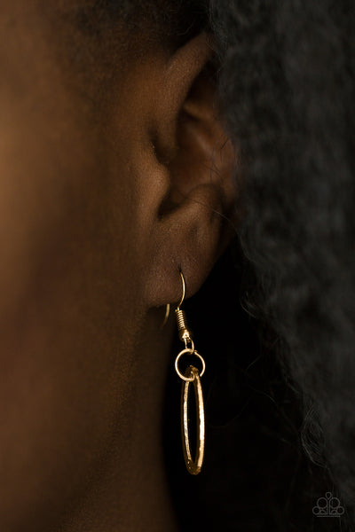 Paparazzi Accessories Legendary Lioness - Gold Necklace & Earrings