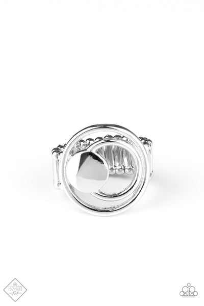 Paparazzi Accessories Edgy Eclipse Silver Ring