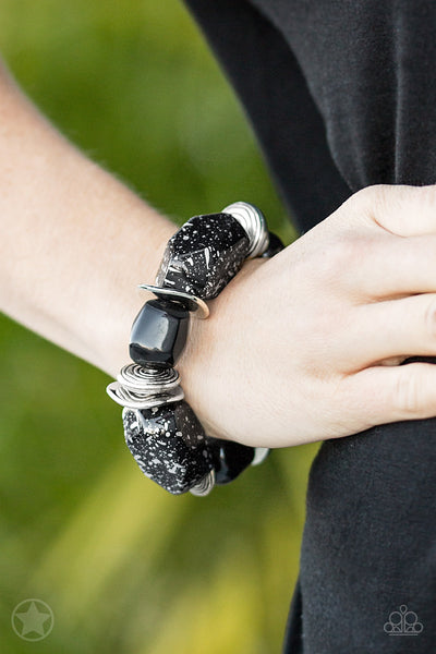 Paparazzi Accessories Glaze of Glory - Black Bracelet 