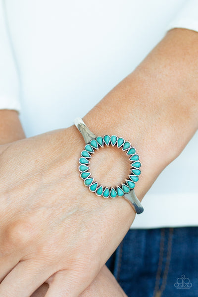 Paparazzi Accessories Divinely Desert - Blue Bracelet 