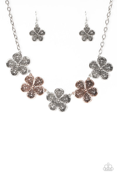 Paparazzi Accessories No Common Daisy Multi Necklace & Earrings 