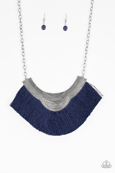 Paparazzi Accessories My PHARAOH Lady - Blue Necklace 