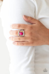 Paparazzi Accessories Radiating Riches- Pink Ring
