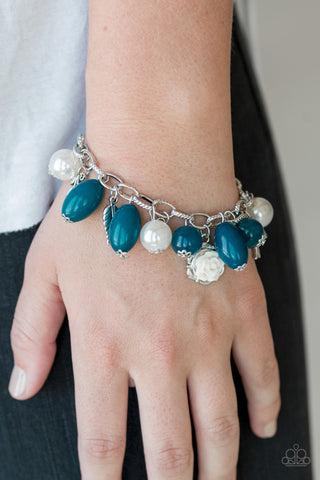 Paparazzi Accessories Love Doves - Blue Bracelet 