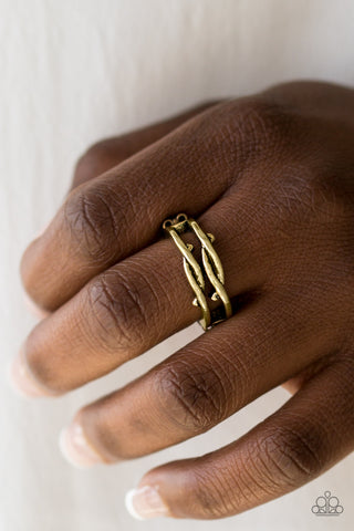 Paparazzi Accessories Very Vogue - Brass Ring