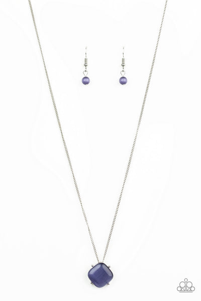 Paparazzi Accessories You GLOW Girl - Purple Necklace & Earrings 