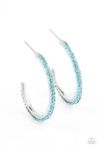 Paparazzi Accessories Dont Think Twice - Blue Earrings 