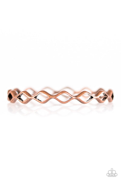 Paparazzi Accessories Industrial Movement Copper Bracelet 