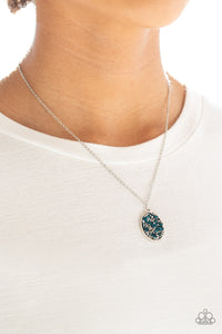 Paparazzi Accessories Star-Crossed Stargazer - Blue Necklace & Earrings 