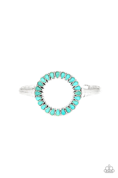 Paparazzi Accessories Divinely Desert - Blue Bracelet 