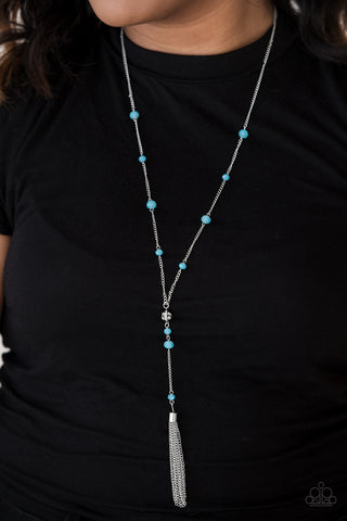 Paparazzi Necklace Out All Night - Blue