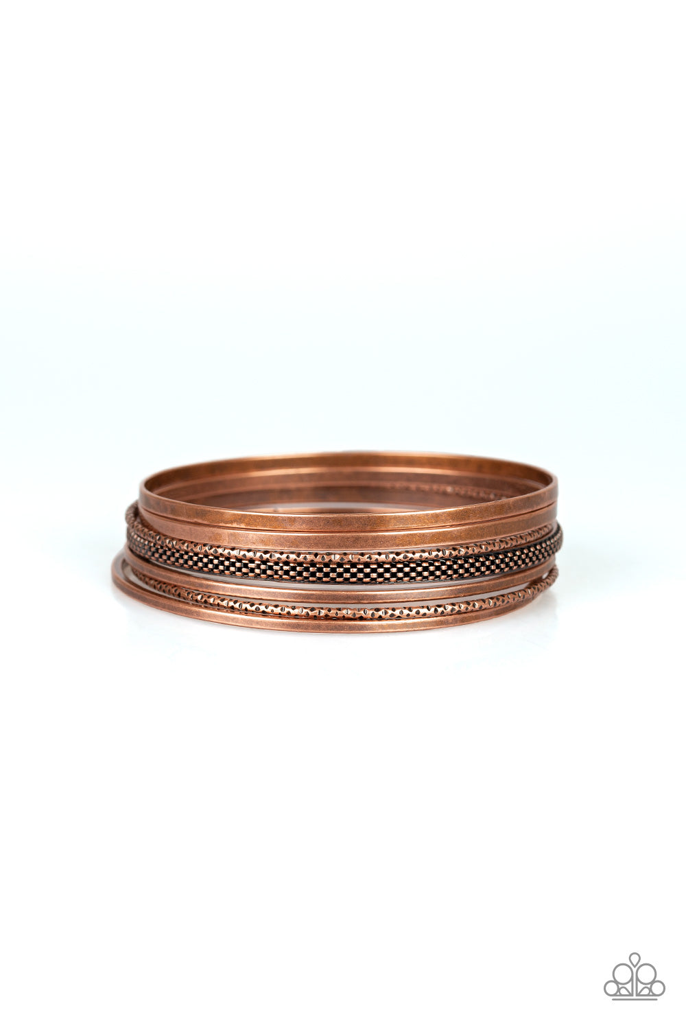 Paparazzi Accessories The Big BANGLE - Copper Bracelet 