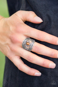 Paparazzi Accessories Totally Tourist Brown Ring