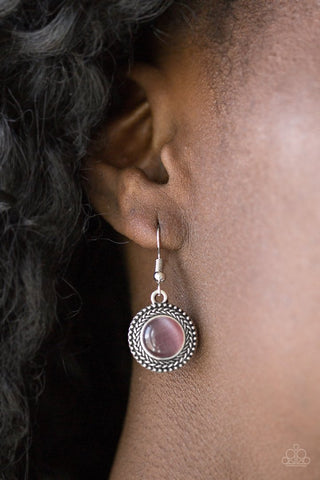 Paparazzi Accessories Time To GLOW Up! - Purple Earrings 