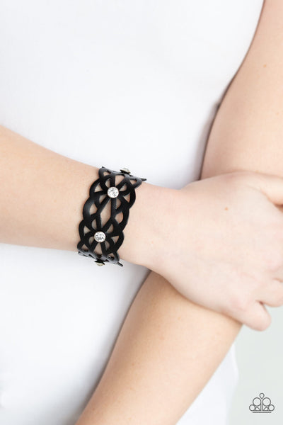 Paparazzi Accessories Runaway Radiance - Black Bracelet 