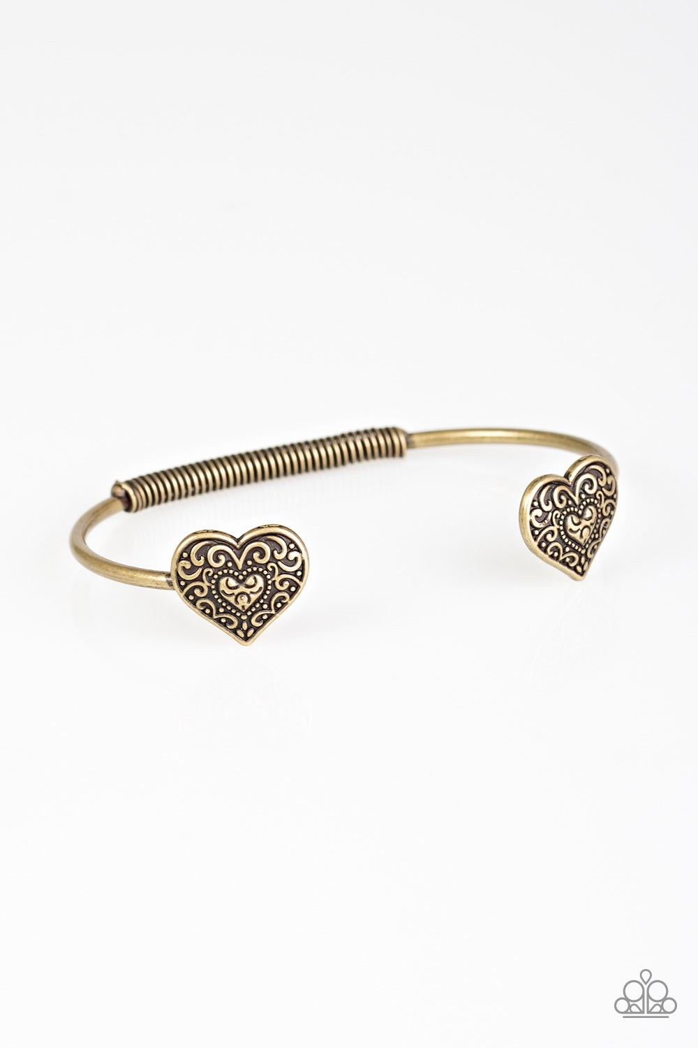 Paparazzi Accessories Tenderhearted - Brass Bracelet 