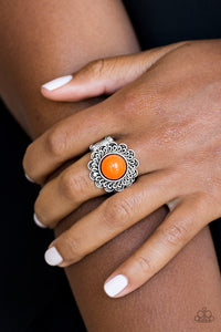 Paparazzi Accessories Garden Stroll - Orange Ring