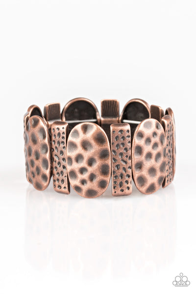 Paparazzi Accessories Cave Cache - Copper Bracelet 