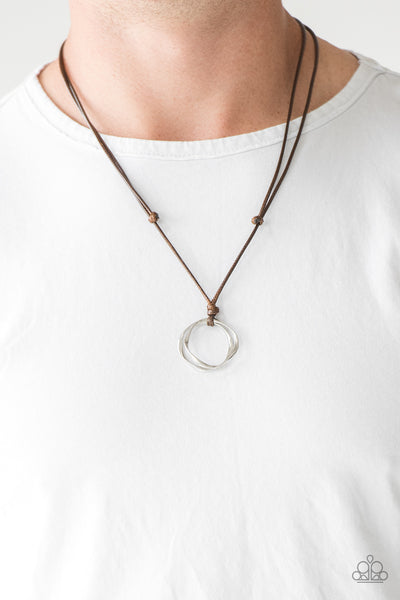 Paparazzi Accessories Go To Your ROAM! - Brown Necklace 