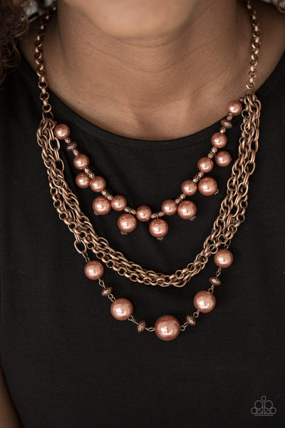 Paparazzi Accessories Urban Riches - Copper Necklace 