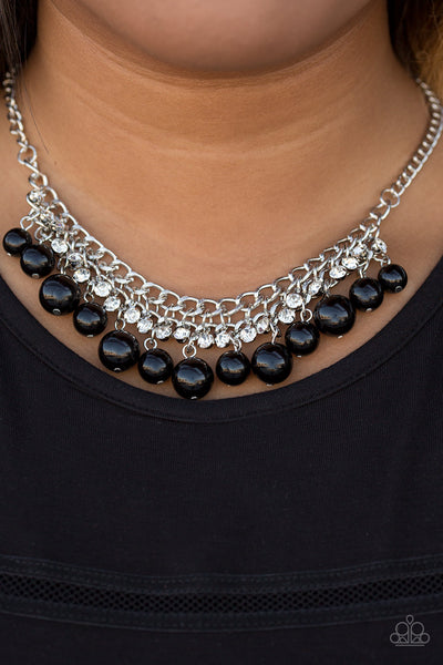 Paparazzi Accessories Box Office Bombshell - Black Necklace & 