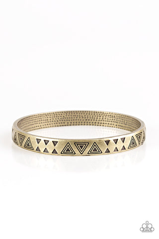 Paparazzi Accessories Fox In The Henhouse - Brass Bracelet 