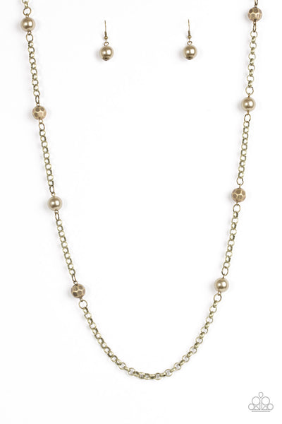 Paparazzi Necklace Showroom Shimmer - Brass
