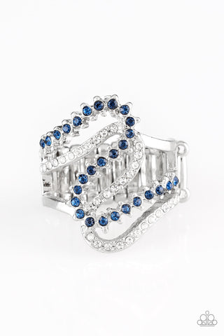 Paparazzi Accessories Make Waves - Blue Ring